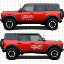 Top Gun Maverick Edition Side Doors Vinyl Decal Sticker Graphics for Ford Bronco 3