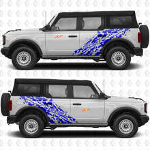 4x4 Off Road Splash Side Doors Vinyl Decal Sticker Graphics 3 for Musclecar horse 2
