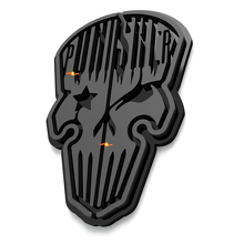 Skull Punisher Fender Badges Tailgate Emblem 3D Badge 2