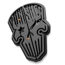 Skull Punisher Fender Badges Tailgate Emblem 3D Badge 4