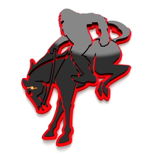 Yeti on Horse Bronco Fender Badges Tailgate Emblem 3D Badge 2