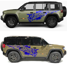 Military Star Splash Side Doors Vinyl decal sticker for Jeep Recon 2