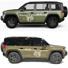 Sunset Canyon Rock Trac Side Doors Vinyl Decal for Jeep Recon  2