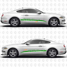 Negative Space Stripe-RTR Spec 1 Side Doors Vinyl Decals Stickers for Ford Mustang 3