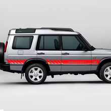 2x side body stripes decal vinyl graphics for Land Rover discovery 2