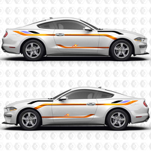 Vintage Racing Blocks Side Door Vinyl Decal Sticker Graphics for Musclecar Musclecarmodel 3