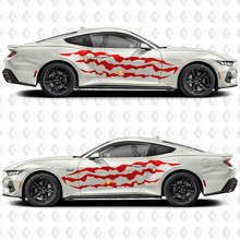 Claw Slash Stripe Side Door Vinyl Decal Sticker Graphics for Musclecar Musclecarmodel 3