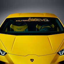 Windshield Vinyl Decals Stickers for Lamborghini Huracan Evo 3