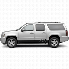 Alpine Ridge Door & Rocker Panel Vinyl Stripes for Chevrolet Suburban GMT900 2007-2014_2