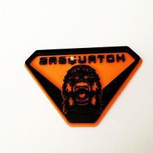 Sasquatch Yeti Fender Badges Tailgate Emblem 3D Badge 8