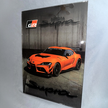 Custom Glossy Acrylic Garage Wall Art Panel Toyota Supra 2