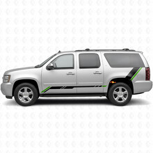 Rising Accent Door & Rear Quarter Vinyl Stripes for Chevrolet Suburban GMT900 2007-2014_4