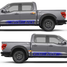 Cut Out Claw Marks Text Side Doors Rocker Panel Vinyl Decal Sticker for Ford F-150 2