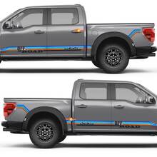 Mountains Vintage Off Road Stripe Side Doors Vinyl Decal Sticker for Ford F-150 2
