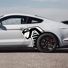 Cobra Side 2 colors Decals Stickers for Ford Mustang GT350 GT500 Shelby 2