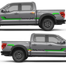 Racing Stripe Side Doors Rear Fender Vinyl Decal Sticker for Ford F-150 3