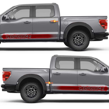 Street Performance Stripe Side Door Rocker Panel Vinyl Decal Sticker for Musclecar truck_3