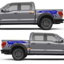 Mud Splash Custom Rear Side Vinyl Decal Kit for Musclecar F-150_2