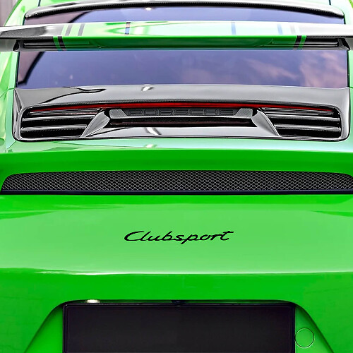 Clubsport Side Vinyl Decal Sticker for Porsche 911
