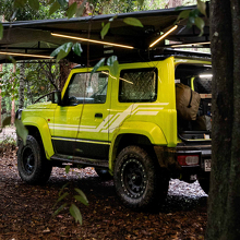 Kit of Rocker Panel Side Doors and Hood decals stickers graphics for Suzuki JIMNY 4