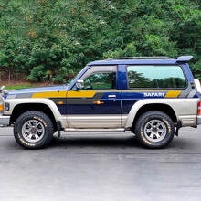 Coloring Blocks Stripe Safari Side Doors and Fenders Vinyl Decal Sticker For Nissan Patrol  3