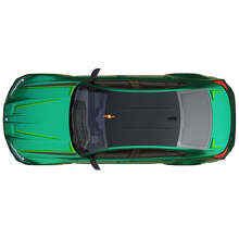 M Performance Hood Trunk Stripes Vinyl Decal for BMW M3 G80  3