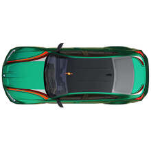 M Performance Hood Trunk Stripes Vinyl Decal 3 for BMW M3 G80  2