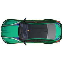 M Performance Hood Trunk Stripes Vinyl Decal 3 for BMW M3 G80  3