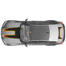 M Performance Abstract Graphic Hood Trunk Vinyl Decal for BMW M3 G80  3