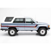 Heritage Style Twin Stripes Side Vinyl Stickers Decal For Toyota 4Runner 1984-1989 3