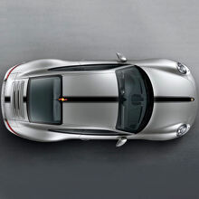 Thin Racing Strip Hood Roof Trunk Vinyl Decal Kit For Porsche 911 3