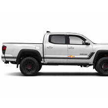 Heritage Style Twin Stripes Side Vinyl Decal For Tacoma 2015-2023_3