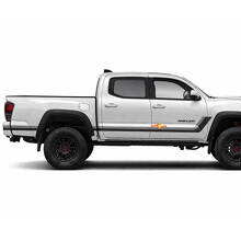 Heritage Style Twin Stripes Side Vinyl Stickers Decal For Tacoma 2015-2023 3