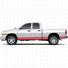 Straight Stripes Rocker Panel Side Vinyl Sticker Decal Graphic for Dodge Ram 1500 2002-2008 3