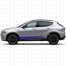 Curved Stripes Rocker Panel Door Vinyl Sticker Decal Graphic for Dodge Hornet 2023+ 2