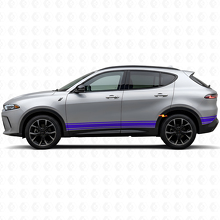 Straight Lines Rocker Panel Side Vinyl Sticker Decal for Dodge Hornet 2023+ 2