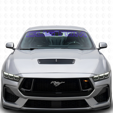 Custom Outline Lettering Windshield Vinyl Decal for Musclecar _2