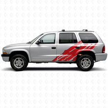 Mud Splash Graphic Door Side Vinyl Decal for Dodge Durango 1998-2003 3