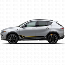 Twin Stripes Rocker Panel Vinyl Decal Kit for Dodge Hornet 2023+ 2