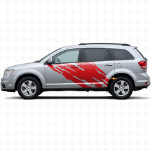Mud Splash Graphic Doors Vinyl Decal for Dodge Journey 2009-2020 3
