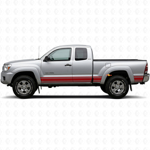 Straight Lines Rocker Panel Vinyl Decal for Toyota Tacoma 2004-2015 3
