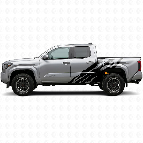 Mud Splash Graphic Side Vinyl Decal for Toyota Tacoma 2023+ 1