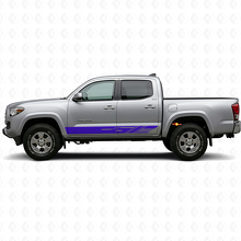 Decorated Stripes Rocker Panel Vinyl Decal for Toyota Tacoma 2015-2023 2