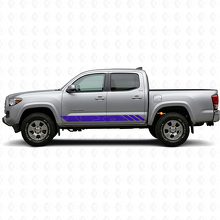 Topographic Style Stripes Doors Vinyl Decal for Toyota Tacoma 2015-2023 2
