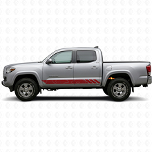 Topographic Style Stripes Doors Vinyl Decal for Toyota Tacoma 2015-2023 3