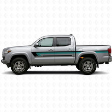 Triple Stripes Door Side Vinyl Decal for Toyota Tacoma 2015-2023 2