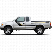 Twin Stripes Door and Rear Side Vinyl Decal Kit for Toyota Tacoma 1995-2004 2