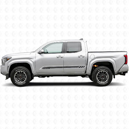 Side Stripes Door Vinyl Decal for Toyota Tacoma 2023