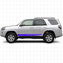 Decorated Stripes Rocker Panel Vinyl Decal for Toyota 4Runner 2009-2024 2