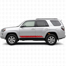 Topographic Style Stripes Doors Vinyl Decal for Toyota 4Runner 2009-2024 3
